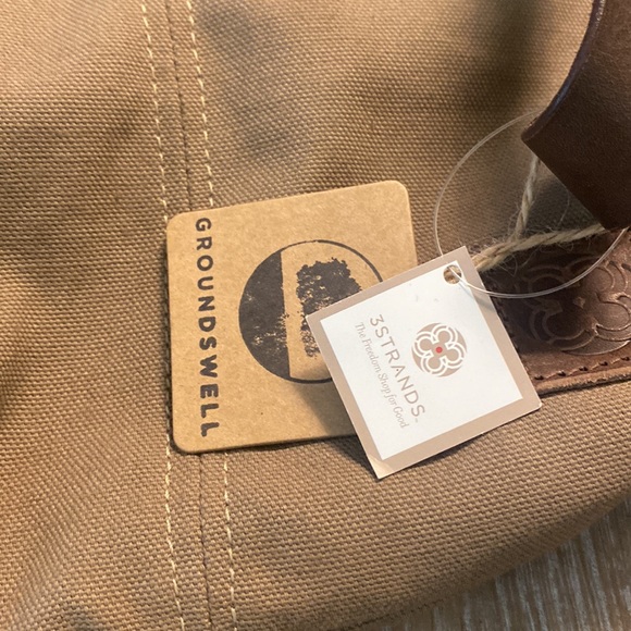 Brand new 3 Strands canvass messenger bag - Picture 6 of 7